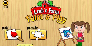 Leah’s Farm Coloring Book